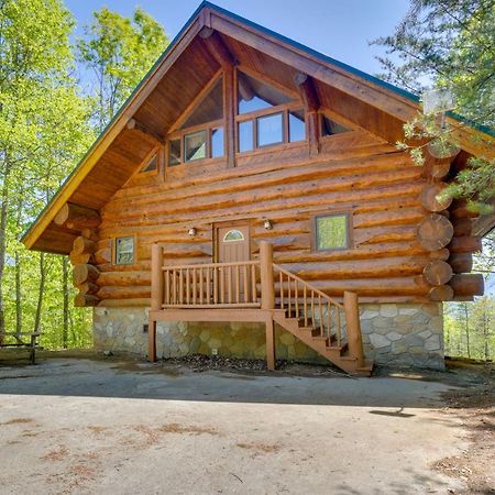 Smoky Mountain Vacation Rental Cabin With Hot Tub! แกตลิงเบิร์ก ภายนอก รูปภาพ